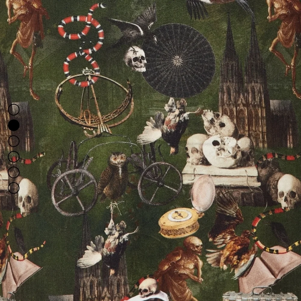 Disturbia Maleficium Printed Midi Dress - Picture 3 of 5